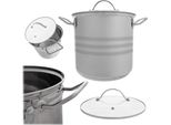 Pentola Kadax In Acciaio Con Coperchio 18 Cm 3,7 L