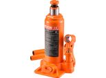 Cric Idraulico A Bottiglia Vevor Con Capacità Di 6 Tonnellate, Campo Di Sollevamento 195-375 Mm, Cric A Bottiglia Con Sistema Di Saldatura Per Riparazione Auto Pick-Up Suv, Cric A Timbro Arancione Ad Alte Prestazioni
