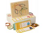 Puzzle Creativo In Legno Montessori In Gomma Per Imparare A Creare Forme
