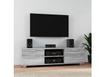 Mobile Tv Semplice Grigio Sonoma 140X40,5X35 Cm In Legno - Mobili Tv DE9942373 1Pacco