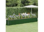 2025 Letto Rialzato Cloris Acciaio Zincato 440X80X68 Cm Verde - Letti Vendita6619917 1Pacco