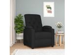 Best MöBel Sedia Reclinabile In Tessuto Nero - Sedia Tv E Reclinabile CL2377447 1Pacco