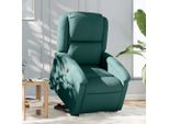 Poltrona Reclinabile Di Design Con Ausilio Di Appoggio In Tessuto Verde Scuro - Tv & Reclinabili 2025 Nuovo4107775 2Pacchi
