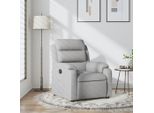 2025 Poltrona Moderna Reclinabile In Tessuto Grigio Chiaro - Tv & Poltrona Reclinabile,Design 4516416 1Pacco