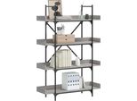 Libreria Semplice 4 Ripiani Grigio Sonoma 100X33X145,5 Cm Materiale A Base Di Legno - Librerie DE8228668 1Pacco
