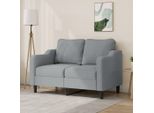 Pratico Divano A 2 Posti Grigio Chiaro 120 Cm In Tessuto - Divani Classici ,Mobili Di Design 8796964 1Pacco
