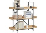 Maison Exclusive - Libreria 3 Ripiani Rovere Sonoma 100X33X108,5 Cm Materiale Ligneo