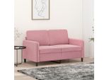 Design New Divano A 2 Posti Rosa 120 Cm Velluto - Divani Classici Mobili2025 CHY4690399 1Pacco