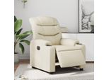 Best MöBel Poltrona Relax Elettrica Crema Pelle Finta - Cloris New3528034 2Parcel