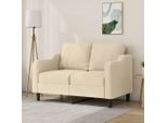 Best MöBel Divano 2 Posti Crema 120 Cm Tessuto - Divani Classici CL9674254 1Pacco