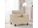 Best MöBel Poltrona Crema 60 Cm In Tessuto Microfibra - Classic Sofas CL5425970 1Parcel