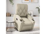 2025 Poltrona Moderna Reclinabile Con Supporto In Ecopelle Crema - Tv & Poltrona Reclinabile,Design 1541800 2Parcel