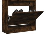 Best MöBel Scarpiera Rovere Fumé 60X21X57 Cm Materiale Legno - Portascarpe CL5917973 1Pacco