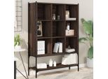 Maison Exclusive - Libreria Rovere Marrone 102X30X141,5 Cm In Legno Multistrato