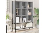 Maison Exclusive - Libreria Grigio Sonoma 102X30X141,5 Cm In Legno Multistrato