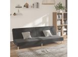 Best MöBel Divano Letto 2 Posti In Tessuto Grigio Scuro - Classic Sofas Cloris New9957823 1Parcel