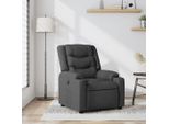 Poltrona Reclinabile In Tessuto Grigio Scuro - Octo6741509 Sedia Tv E Reclinabile 1Pacco