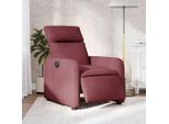 Poltrona Reclinabile Di Design Elettrica In Tessuto Rosso Vino - Tv & Poltrona Reclinabile 2025 New9528072 2Parcel