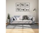 Tappeto Shaggy Di Design Pamplona A Pelo Alto Moderno Grigio 140X200 Cm - Tappeti Di Design 2025 New7581592 1Parcel