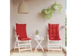 2025 Cloris Cuscini Schienale Alto 2 Pz. Tessuto Oxford Rosso - Cuscini Per Mobili Da Giardino Vendita7045932 1Pacco