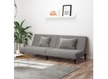 Divano Letto Durevole A 2 Posti In Velluto Grigio Chiaro - Classic Sofas Octo1855301 1Parcel