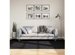 Tappeto Liscio Oviedo A Pelo Corto Nero 160X230 Cm - Tappeti Di Design DE9590380 1Pacco