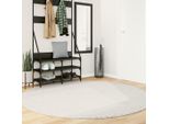 Tappeto Durevole Oviedo A Pelo Corto Crema Ø 200 Cm - Tappeti Di Design Octo4463650 1Pacco