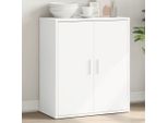 Pratica Credenza Espositiva Bianca 60X31X70 Cm In Legno Composito - Cassettiere ,Mobili Di Design 3326483 1Pacco