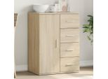 Maison Exclusive - Credenza Sonoma In Rovere 59X39X80 Cm Materiale Ligneo