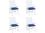 Cuscino Pallet Design 4 Pz. Blu 50X50X7 Cm Tessuto Oxford - Cuscini Per Mobili Da Giardino 2025 Nuovo4537057 1Pacco