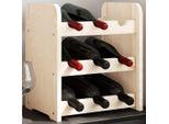 Stabli MöBel Portabottiglie 33X25X37 Cm In Legno Di Pino Massiccio - Portabottiglie CC5668505 1Pacco