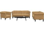 2025 Cloris Set Divano 3 Pezzi Velluto Marrone - Vendita Divani Classici5851212 3Parcel