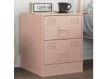 Best MöBel Comodino Rosa 34,5X39X44 Cm Acciaio - Comodini E Armadi CL3581342 1Pacco