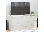 Pratico Mobile Tv Bianco 99X39X44 Cm In Acciaio - Mobili Tv ,Mobili Di Design 6403885 1Parcel