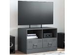 Mobile Tv Di Design Antracite 67X39X44 Cm In Acciaio - Mobili Tv 2025 New9697788 1Parcel