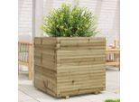 Fioriera In Stile Elegante 70X70X72 Cm In Legno Di Pino Impregnato - Letti Hommie5649863 2Pacchi