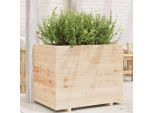 Maison Exclusive - Fioriera Da Giardino 90X60X72 Cm In Legno Massello Di Pino