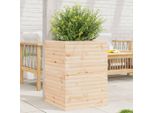 Maison Exclusive - Fioriera Da Giardino 50X50X68,5 Cm In Legno Massello Di Pino