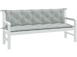 Stabli MöBel Cuscini Per Panca Da Giardino 2 Pz. Tessuto Grigio Chiaro Melange 180X50X7 Cm - Cuscini Per Mobili Da Giardino CC6345817 1Pacco