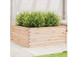 Maison Exclusive - Fioriera Da Giardino 110X110X46 Cm In Legno Massello Di Pino