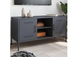 Mobile Tv Stabli MöBel Antracite 100,5X39X50,5 Cm Acciaio - Mobili Tv CC3657692 1Pacco