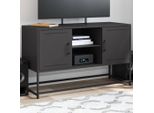 Maison Exclusive - Mobile Tv Nero 100,5X39X60,5 Cm Acciaio