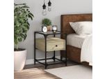 Comodino Di Design Rovere Sonoma 40X40X55 Cm In Legno - Comodini E Armadi 2025 New4583335 1Pacco