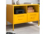 2025 Mobile Tv Cloris Giallo Senape 68X39X50,5 Cm Acciaio - Mobili Tv Vendita8864948 1Pacco