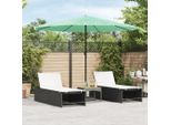 Ombrellone Pratico Con Palo In Acciaio Verde 324X324X247 Cm - Ombrelloni ,Arredo Design 4639962 1Pacco