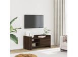 Design Nuovo Mobile Tv Marrone Effetto Rovere 80X35X40 Cm Materiale Legno - Mobili Tv MöBel2025 CHY5481978 1Pacco