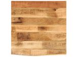 Eleganten-Stil Piano Da Tavolo 40X40X3,8 Cm Bordo Albero Legno Massiccio Legno Di Mango Grezzo - Piani Da Tavolo Hommie8920466 1Pacco