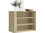 Maison Exclusive - Mensola Da Parete In Rovere Sonoma 75X35X60 Cm Materiale Ligneo