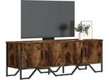 Best MöBel Mobile Tv Rovere Fumé 122X34X41 Cm Materiale Legno - Mobili Tv CL9671194 1Pacco