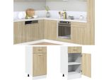 Base A Cassetti Semplice Lyon Sonoma Rovere 40X46X81,5 Cm Materiale Legno - Mobili Da Cucina DE8803467 1Pacco